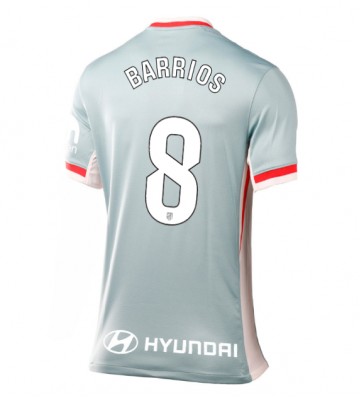 Atletico Madrid Pablo Barrios #8 Udebanetrøje Dame 2024-25 Kort ærmer